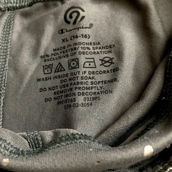 SOLD ON VINTED 🌺Champions girl Gray Leggings - Picture 4 of 4